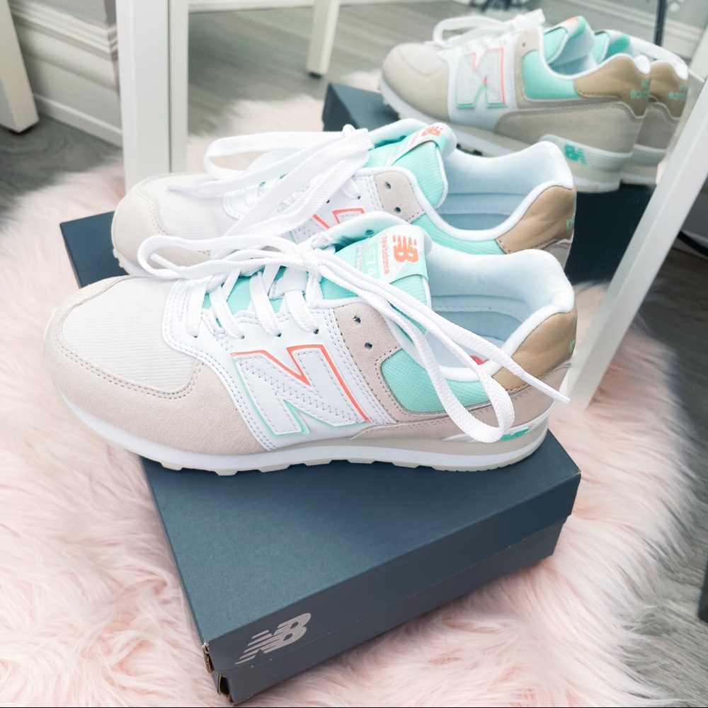 New Balance 574 Rare Color Block Sneakers NewInBox